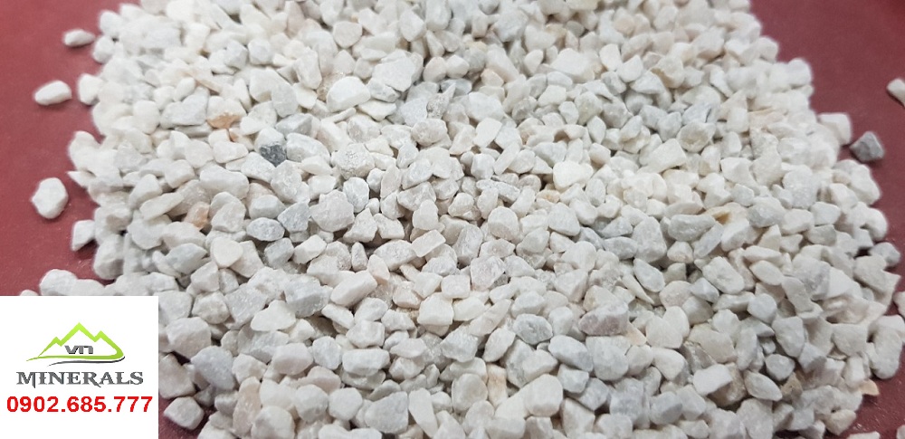 đá hạt trắng 3mm